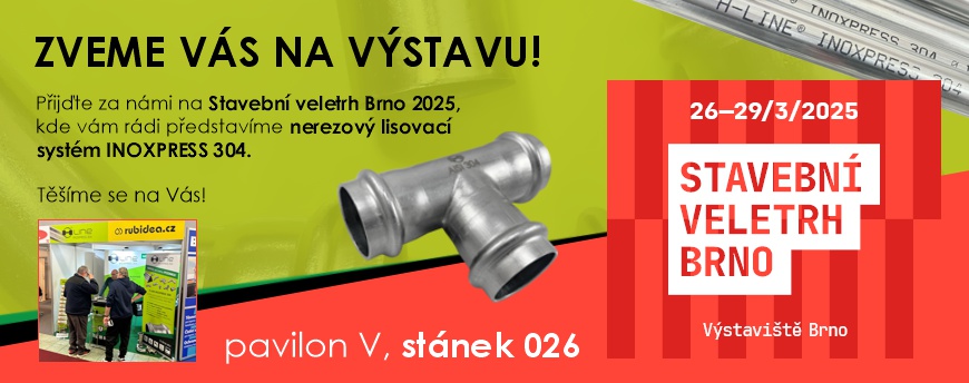 H-LINE Inoxpress 304 na Stavebním veletrhu Brno 2025