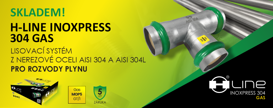 INOXPRESS 304 GAS SKLADEM