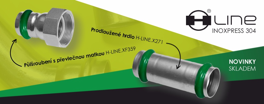 Novinky INOXPRESS 304 skladem!