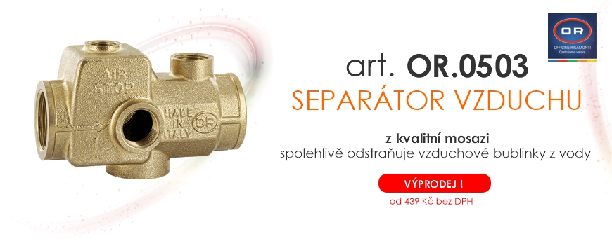 Výprodej separátorů vzduchu OR.0503