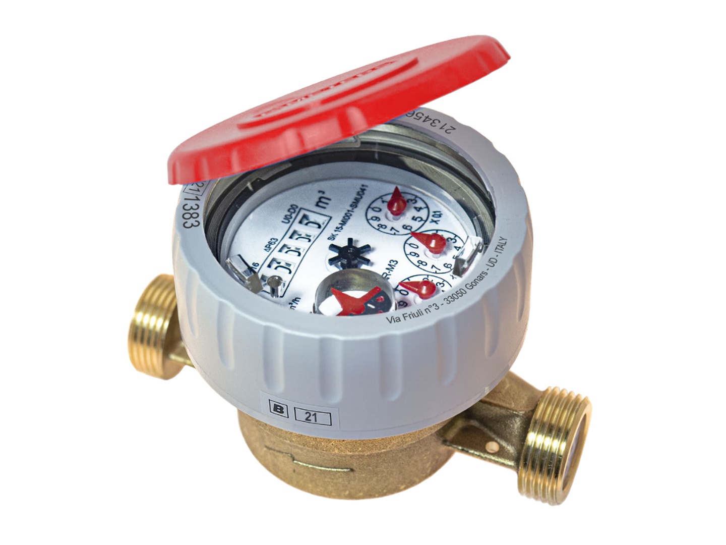 Mokroběžný vodoměr B-METERS CPR-M3
