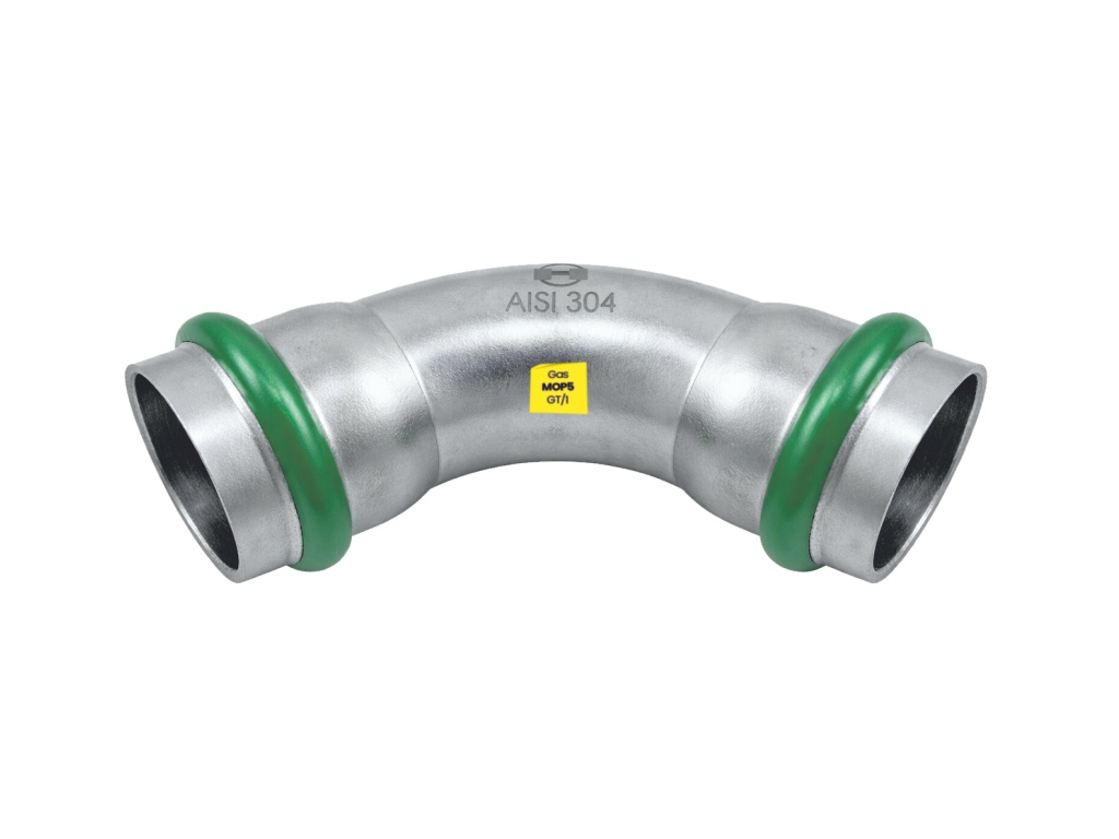 H-LINE INOXPRESS 304 GAS oblouk 45°