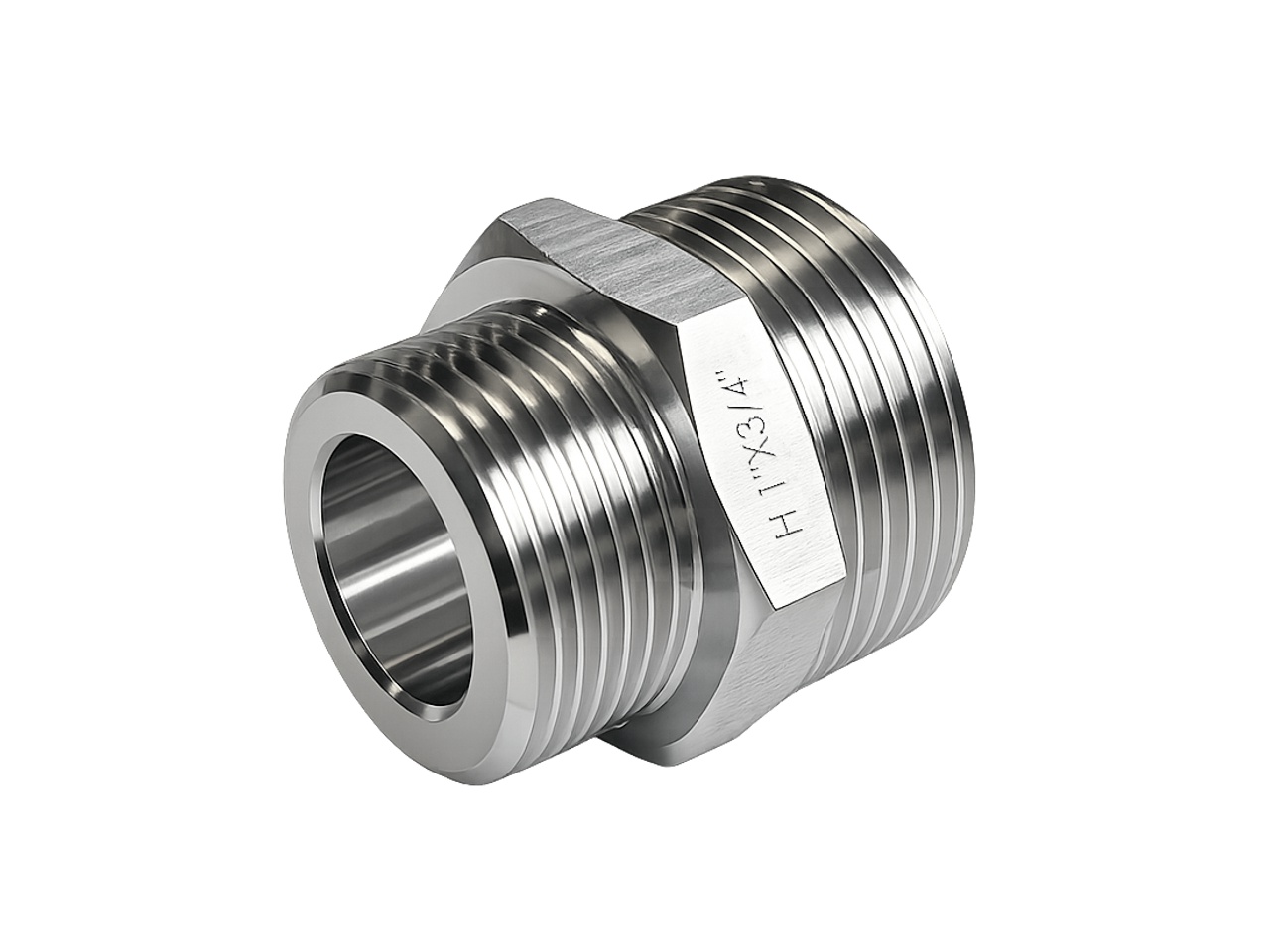 Nerezová redukovaná vsuvka, silnostěnná